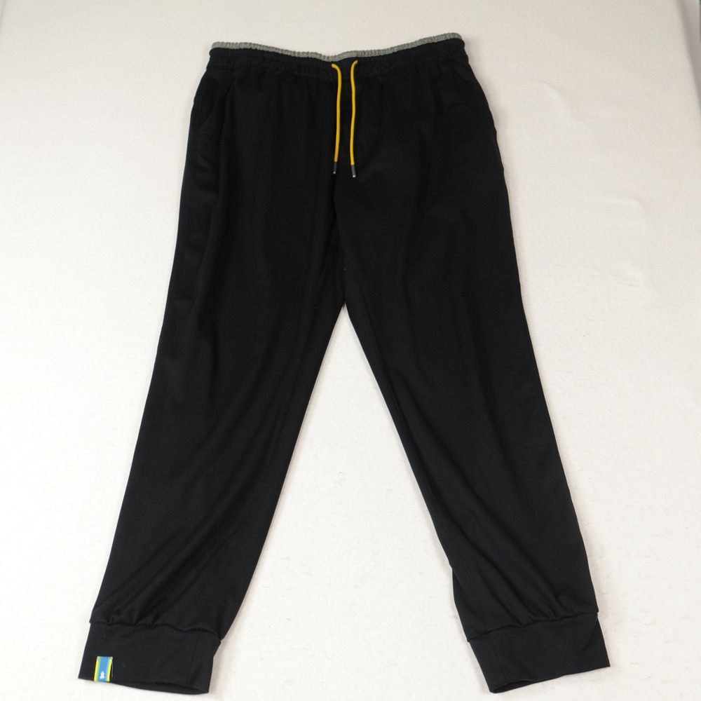 Chubbies Movementum Joggers The Obsidians Black Men's Large Athleisure